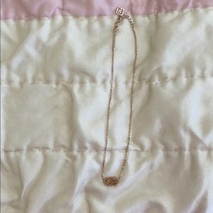 Kendra Scott Elisa Necklace Rose Gold